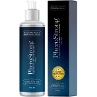 PheroStrong Massage Oil With Pheromones huile de massage contenant des phéromones pour homme Limited Edition 100 ml