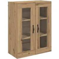 vidaXL Armoire murale en chêne Artisan 69,5 x 34 x 90 cm