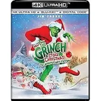 Import Dr Seuss' How Grinch Stole Christmas 25th Anniversary Edition Blu-ray 4K Ultra HD