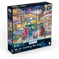 The House of Puzzles Maison des Puzzles Puzzle - Attraper le Tram 1000 Teile Puzzle