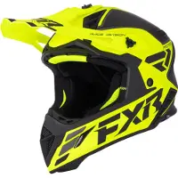 FXR Helium Logo Carbon Casque de motocross