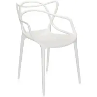 Kartell Masters Chaise White | 2 chairs