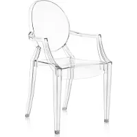Kartell Louis Ghost Chaise Crystal | 4 chairs