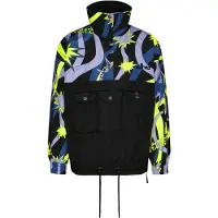Elho Veste outdoor 'Kandaha 89' bleu marine / citron vert / bleu violet / noir