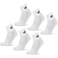 Adidas Originals Chaussettes 'Mid Ankle 6 Pairs' noir / blanc
