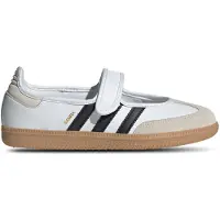 Adidas Ballerines à lanières 'Samba' noir / blanc / blanc cassé