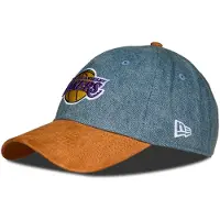 New Era Nba Denim Midi 9twenty Los Angeles Lakers Cap Bleu