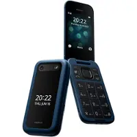 Nokia 2660 - Téléphone de service - double SIM - RAM 48 Mo - microSD slot - Écran LCD - 240 x 320 pixels - rear camera 03 MP - bleu