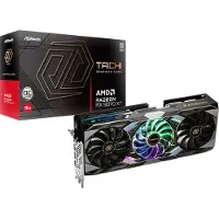 Asrock Rx 9070 Xt Taichi Oc 16gb Gddr6 Graphic Card Argenté