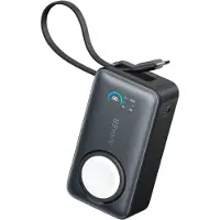 Anker MagGo - Banque d'alimentation - pour Apple Watch - 10000 mAh - 35 watt - 2 connecteurs de sortie (USB-C) - noir