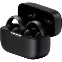 Anker Écouteurs à oreille ouverte à clipser Soundcore AeroClip, sans fil, Bluetooth, appels clairs grâce à l'IA, haute résolution, autonomie de 24 heures, IPX4, noir