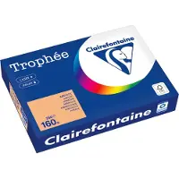 Clairefontaine Abricot A4 Papier couleur 160 g/m² (250 feuilles)