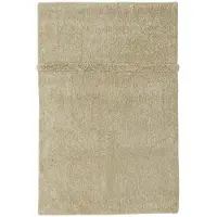 Lorena Canals Tapis Woolable Tundra en laine mélangée beige mouton 170x240cm