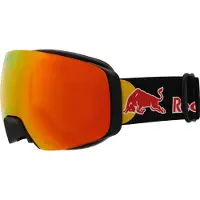 Red Bull Spect Eyewear - Masque de ski avec écran de rechange - Jon Black - Orange With Red Mirror - Noir