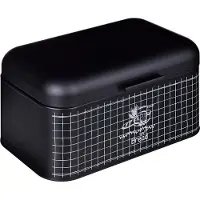 Maestro MR-1774-S Boîte à pain, Stockage du pain, Noir
