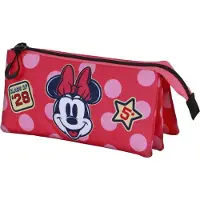 KARACTERMANIA Disney Minnie Classe triple Federmappe