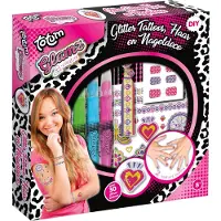 Totum Glamz Tatouages pailletés et crayons pour les cheveux