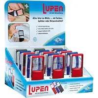 Wedo LED-Rechtecklupe 15er Display – 15er Vorteilset