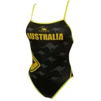 Turbo Maillot De Bain à Fines Bretelles Australia Kangaroo Signal
