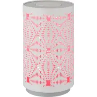Globo Lampe de table LED RGB, batterie, tactile, blanc, H 14 cm