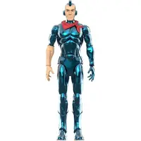 Super7 Figurka Akcji Bluegrass od z serii SilverHawks - 18 cm, Wykoczenie Vac-Metal
