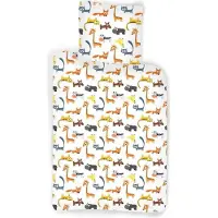 BrandMac Draps de lit - Junior Size 100 x 140 cm - Animals