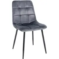 CLP Chaise de salle à manger Antibes velours