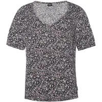 Protest Daintree Short Sleeve V Neck T-shirt Noir S Femme