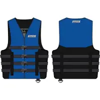 Seachoice Gilet De Sauvetage Type Iii 4-belt Ski