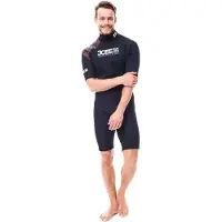 Jobe Shorty à Manches Courtes Avec Fermeture éclair Dans Le Dos Heavy Duty 2.5/2 Mm