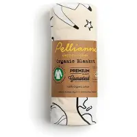 Pellianni Organic Blanket Space Doré Enfants