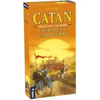 Devir Catan : Extension « Villes et Chevaliers » pour 5 à 6 joueurs - Jeu de société multicolore Enfants - Multicolore - Taille unique