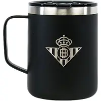 Runbott Real Betis Escudo 400ml Thermal Mug Noir