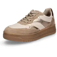 Tamaris Baskets basses brocart / or rose / pierre