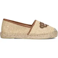 Fred de la bretoniere Espadrilles Fred de la Bretoniere Femme Mili Lily Espadrille Cappucino Leather Natural-Taille 37