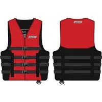 Seachoice Gilet De Sauvetage Type Iii 4-belt Ski