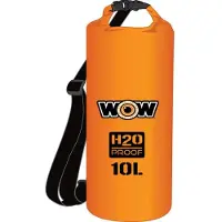 Wow Stuff H2o Proof With Shoulder Strap Dry Sack 10l Orange