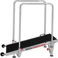 Poolbiking Pooltrekking Medical Aquatreadmill Argenté