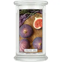 Kringle Candle Velvet Fig bougie parfumée 623 g