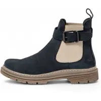 Art pour femme. 1189213ZP003_MZP 1892 Bottes en cuir vert de Birmingham (39), Plat, Boucle, Casuel, Marine