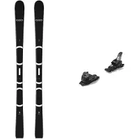 QEO Ski - Packs (skis + fix) - Skis de piste - Pack QEO 70 Black 2024 en Bois - Noir
