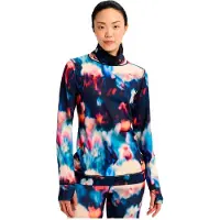 Burton Midweight Long Neck Long Sleeve Base Layer Bleu S Femme