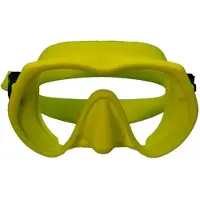OMS Tattoo Asian Protection Diving Mask Jaune