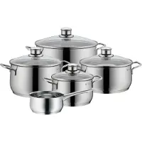 WMF Diadem Plus Cooking Pot Set 5 Units Argenté