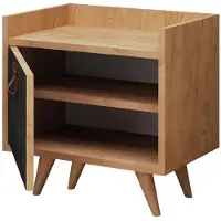 Wellhome Table De Chevet 50x55x40 Cm
