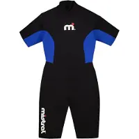 Mistral Shorty à Manches Courtes Avec Fermeture éclair Au Dos Pour Femme Lake 2 Mm