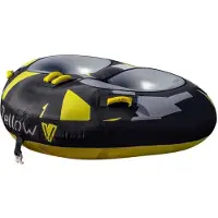 Yellowv Fun Tube Triangle Towable Noir 2 Places