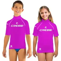 Cressi Spa Rash Guard Manches Courtes Junior 2024