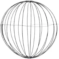 Wellhome Éclairage De Noël En Forme De Boule Métallique Pliable 224 Pièces