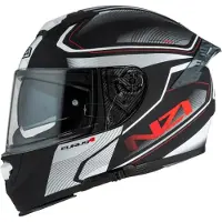 Nzi Eurus 4 Stream Duo Charmant Full Face Helmet Noir 2XL